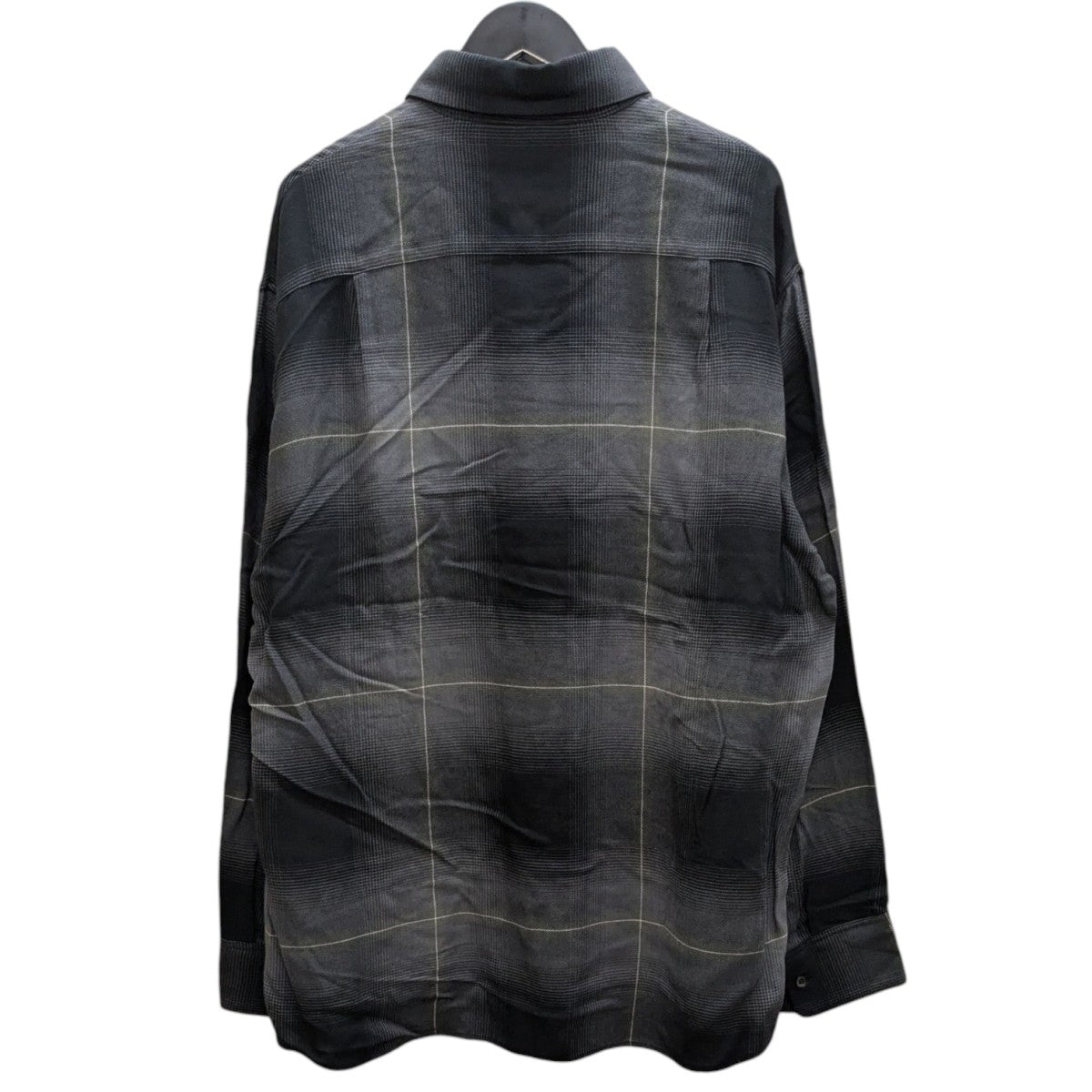 LAD MUSICIAN ラッドミュージシャン　ビッグシャツ　グレー色　44 LAD MUSICIAN ラッドミュージシャン ビッグシャツ グレー色 44