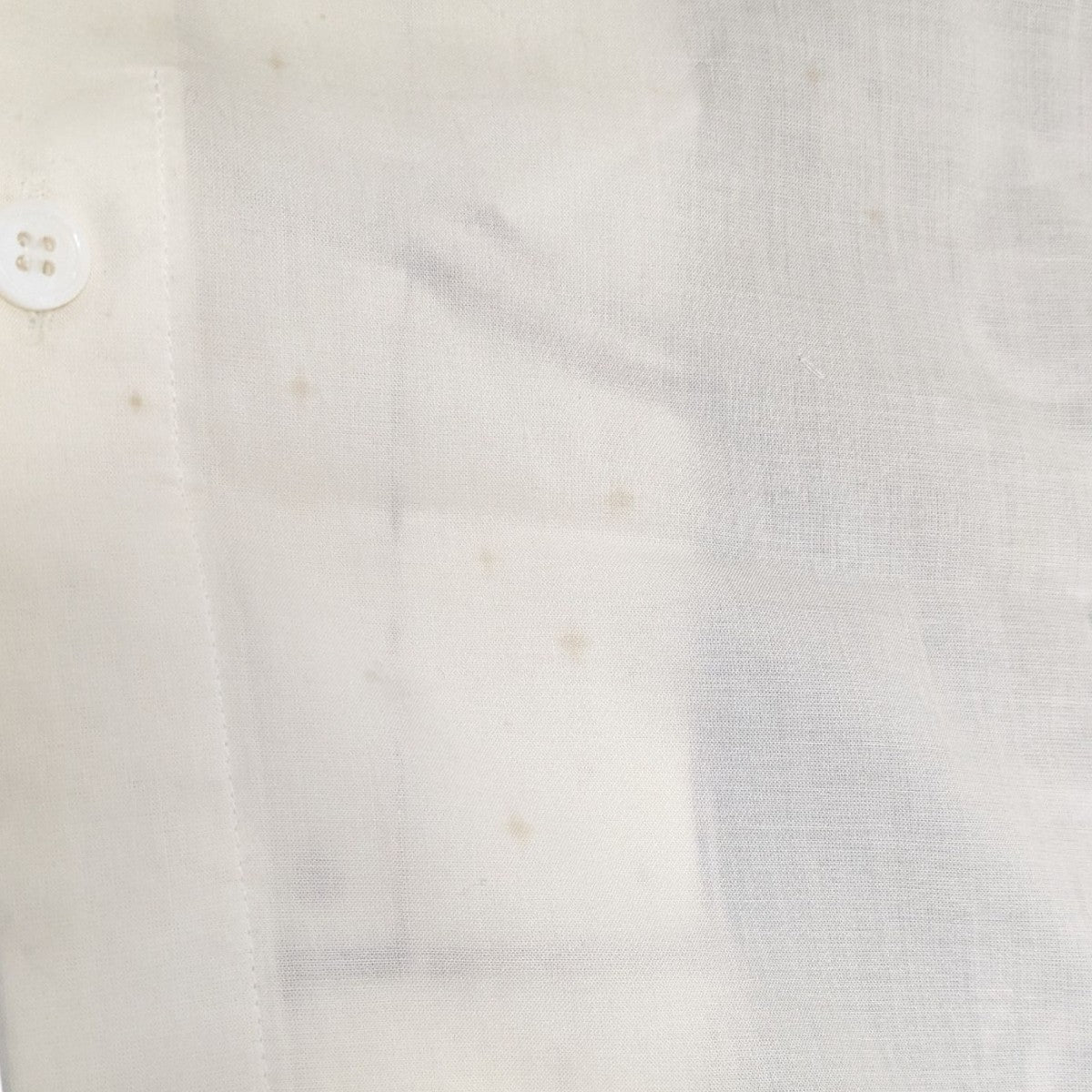 Yohji Yamamoto pour homme 25SS ASYMMETRY COLLAR PRINT BLOUSE アシンメトリーカラープリントブラウス 古着・中古-6枚目のアイテム画像