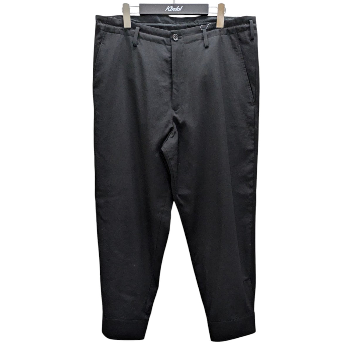 WOOL GABARDINE BELTED HEM PANTS ウールギャバヘムパンツ