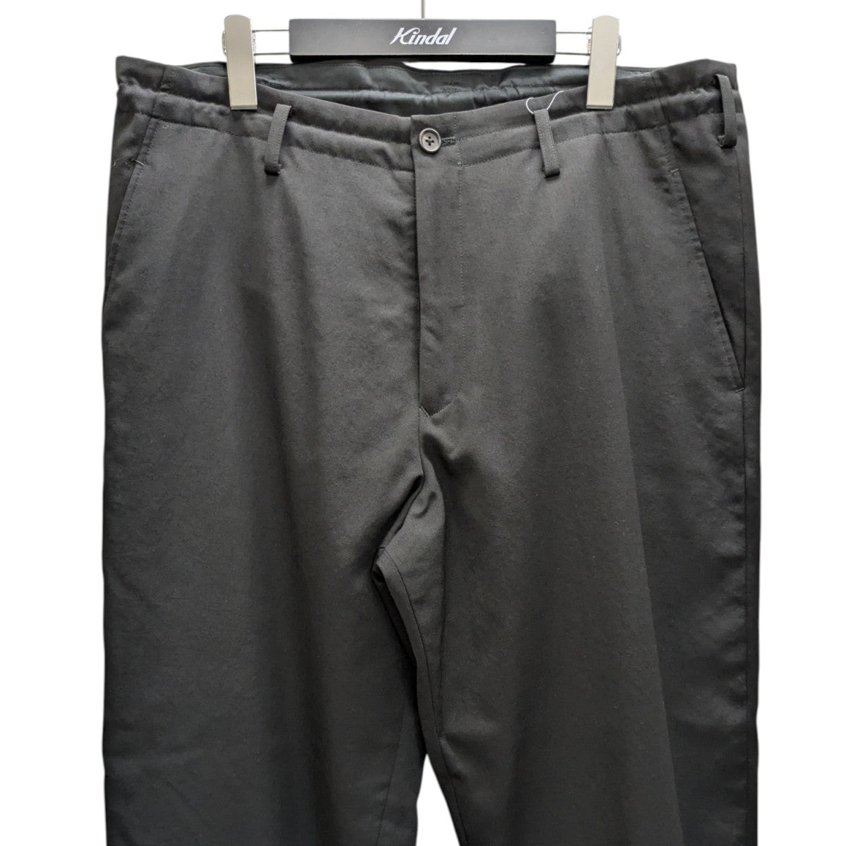 WOOL GABARDINE BELTED HEM PANTS ウールギャバヘムパンツ