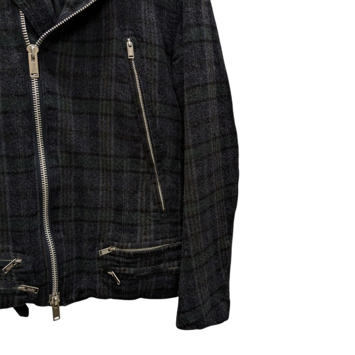 UNDERCOVER(アンダーカバー) ウールチェックライダース