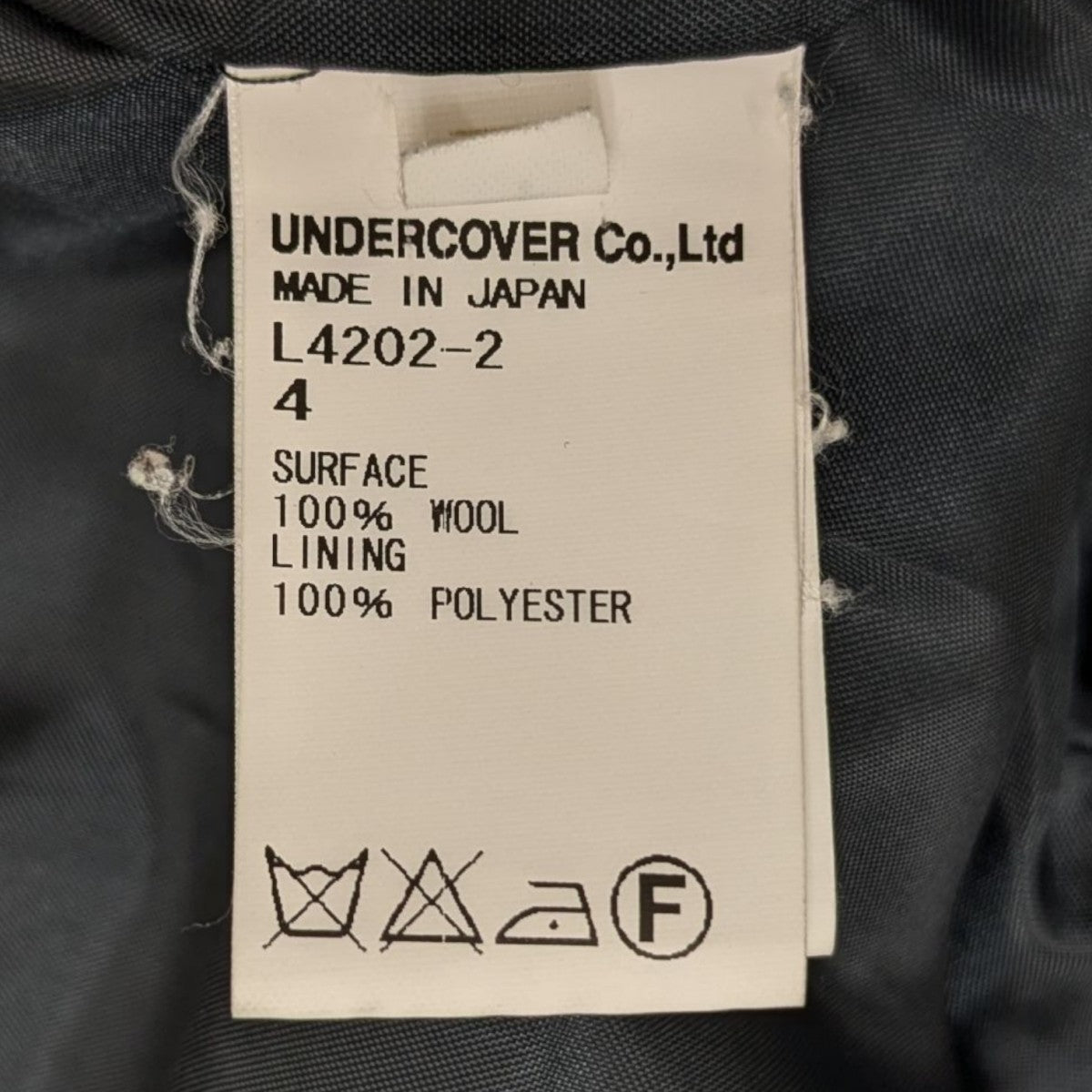 under cover チェックネル シャツジャケット 2 アンダーカバー