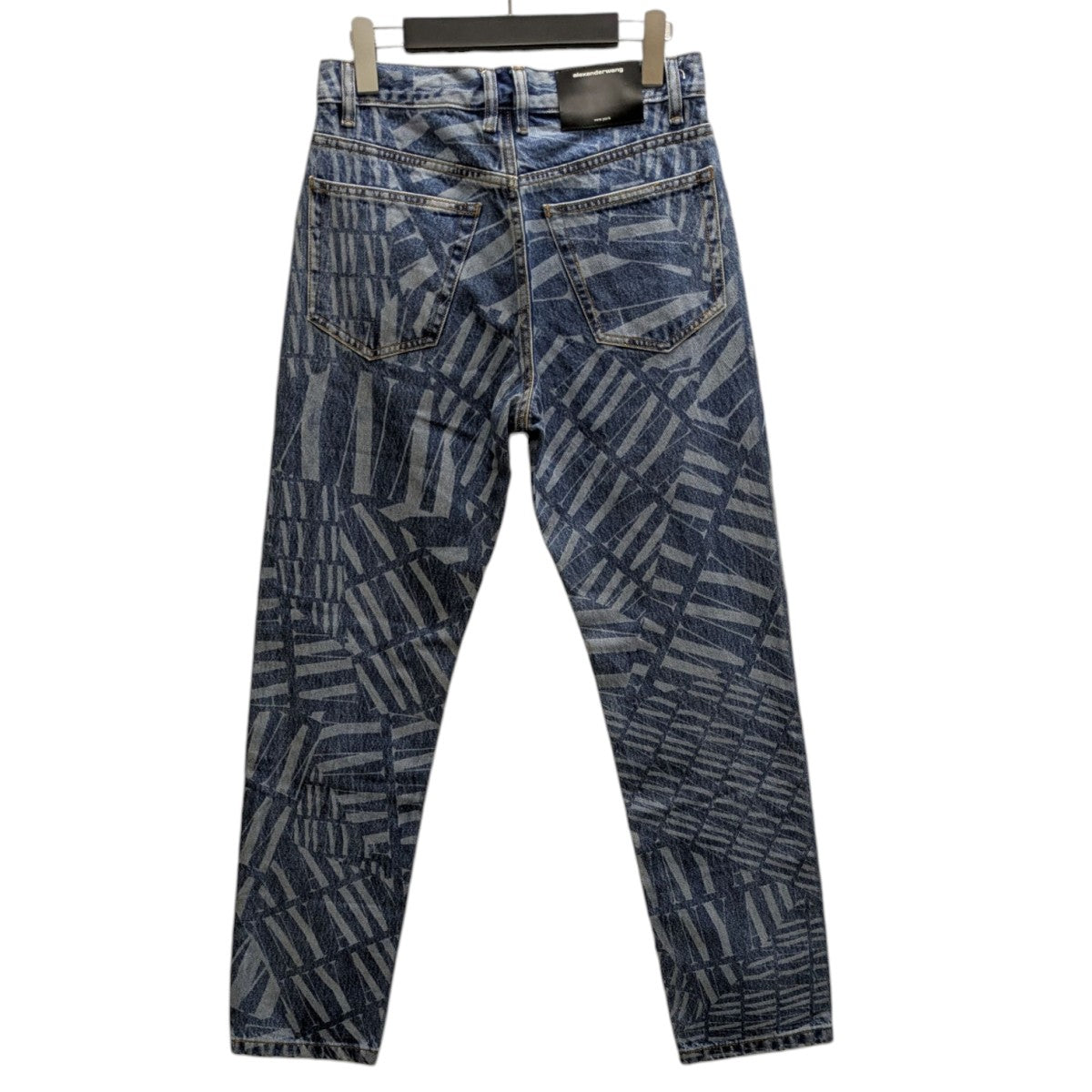 ALEXANDER WANG 総柄デニムパンツ 古着・中古-3枚目のアイテム画像