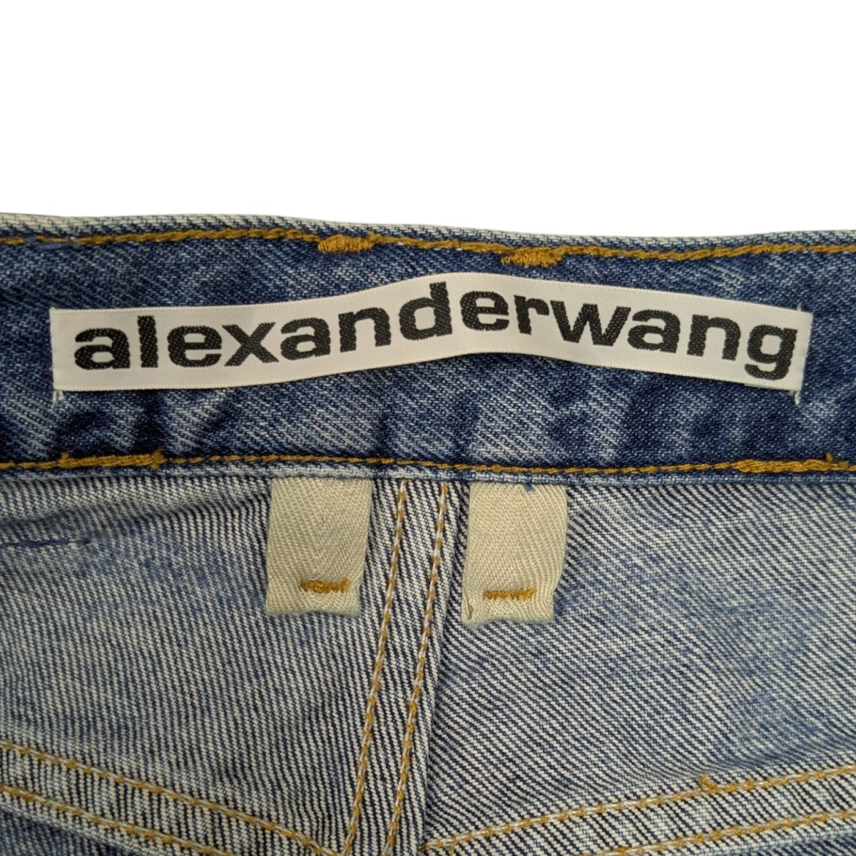 ALEXANDER WANG 総柄デニムパンツ 古着・中古-6枚目のアイテム画像