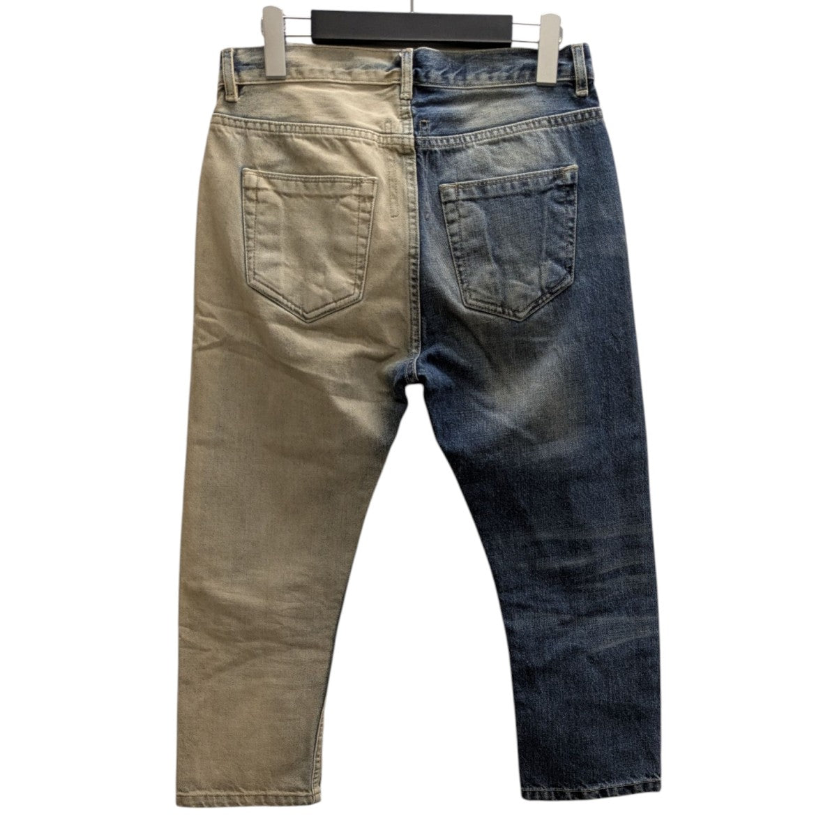 DRKSHDW バイカラーデニムパンツ 古着・中古-3枚目のアイテム画像