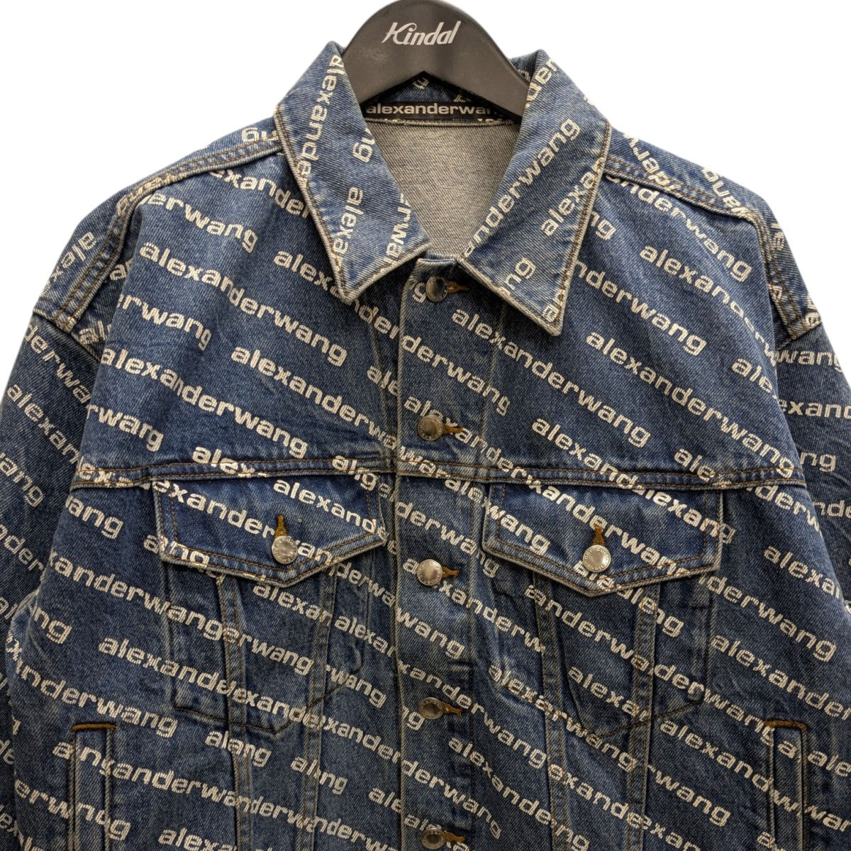 Alexander Wang デニムジャケット XS ALEXANDER WANG(アレキサンダーワン) デニムジャケット