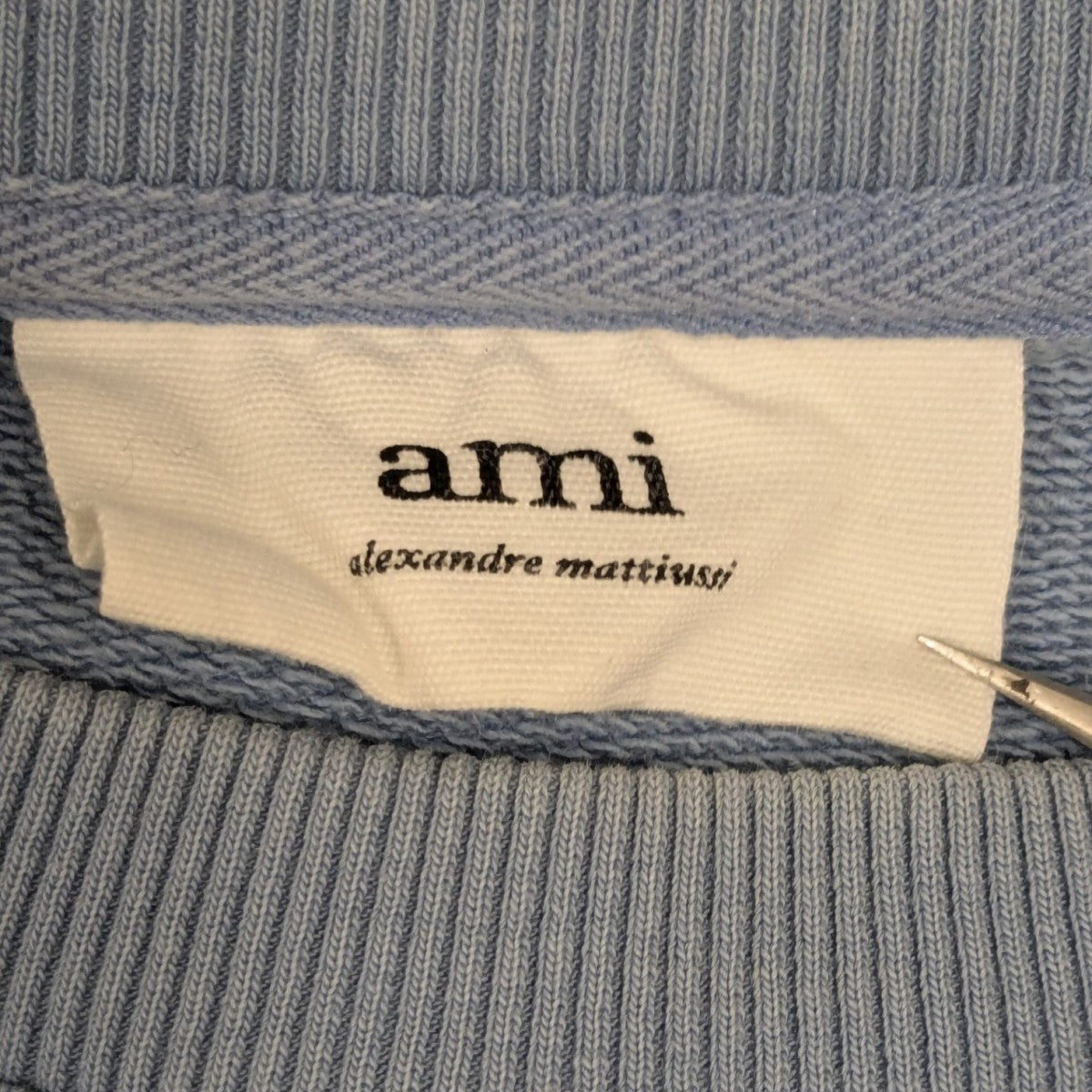 AMI Alexandre Mattiussi クルーネックスウェット 古着・中古-6枚目のアイテム画像