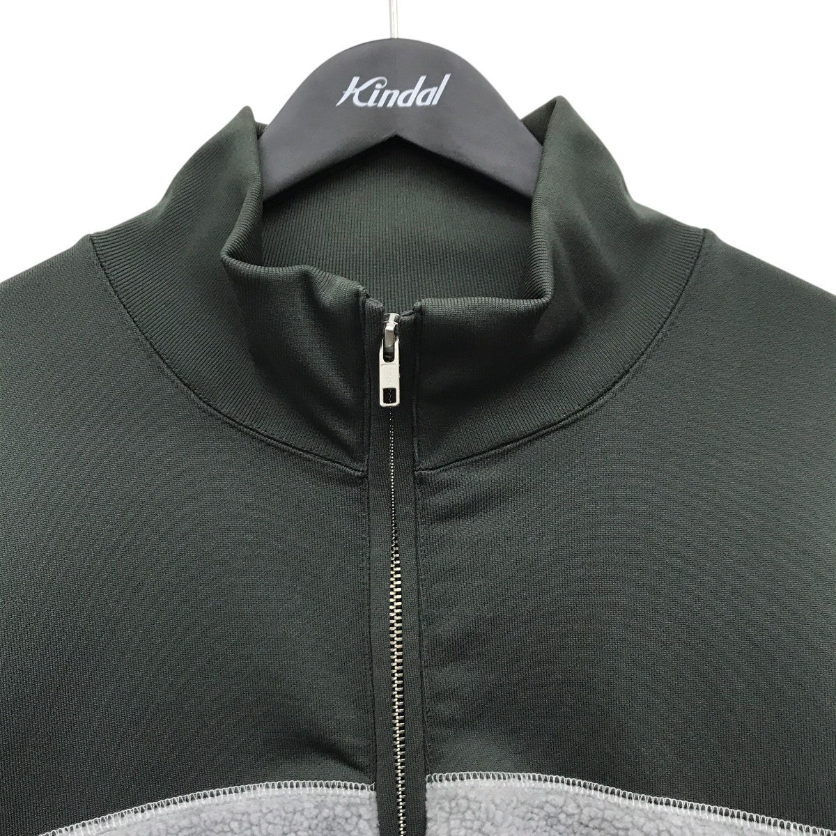 Fleece half zipハーフジップスウェット