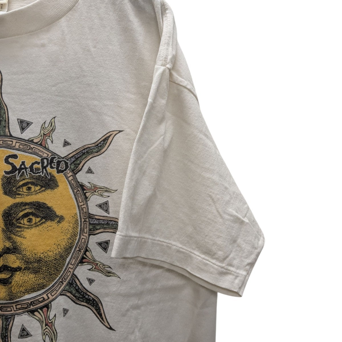 SAINT MICHAEL CP SS TEE SUN WHITEプリントTシャツsm-ys1-0000-c02 古着・中古-3枚目のアイテム画像