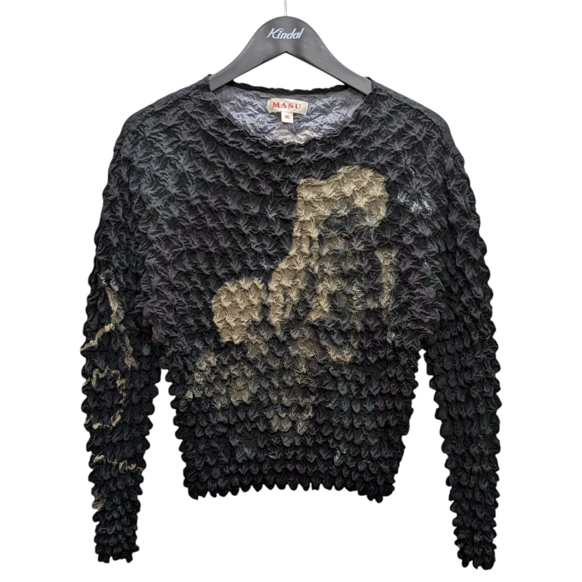 【希少】最安値　MASU ポップコーン 22ss 46 MASU / POPCORN SWEAT SHIRTS-MASUの通販EQUAL