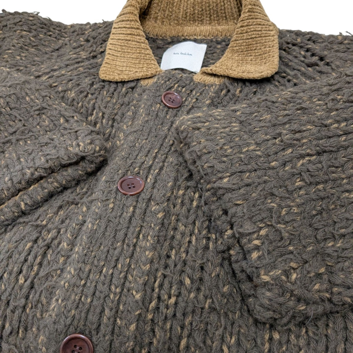 Kota Gushiken(コウタ グシケン) 25AW Fisherman's Wool Fur Jacket