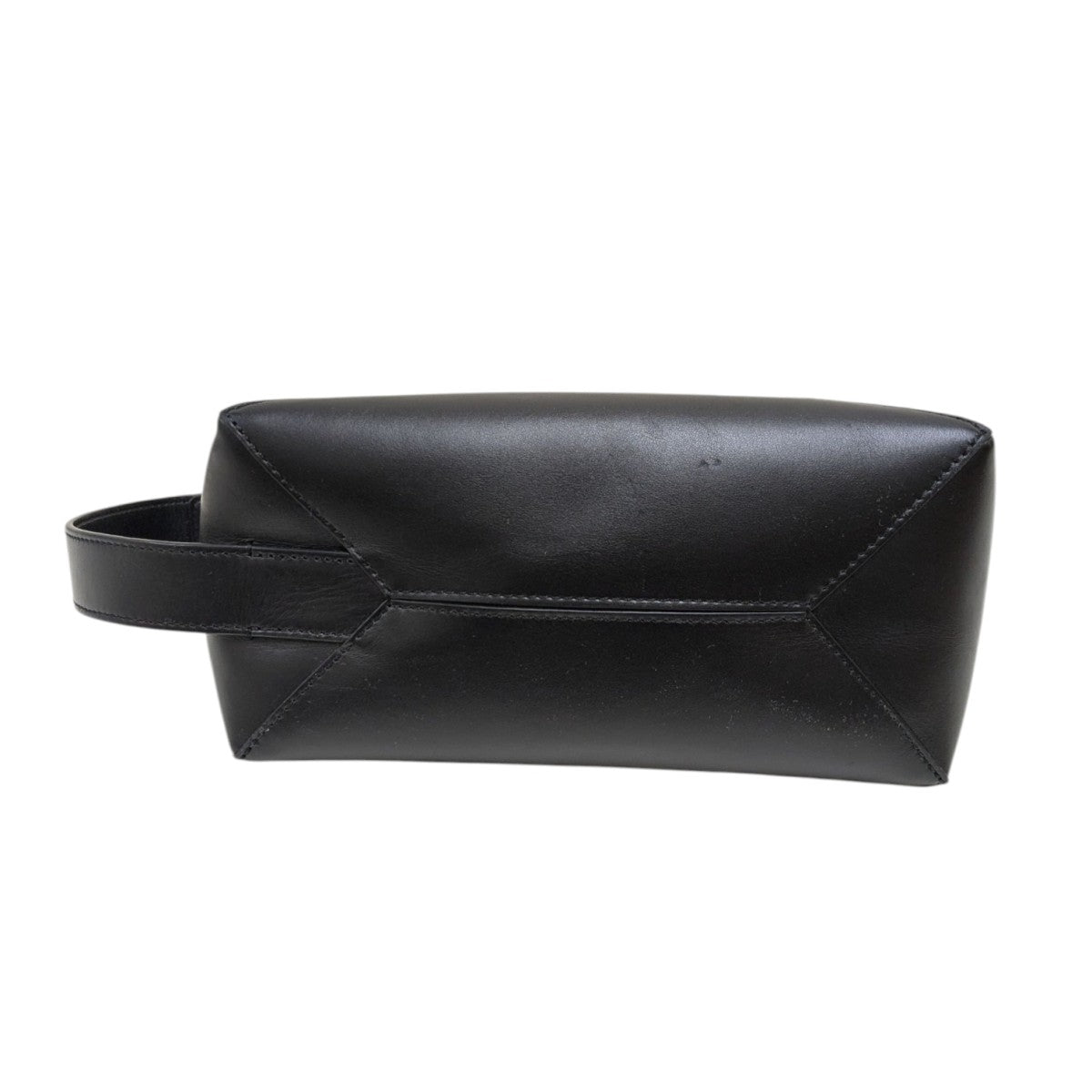 LOEWE(ロエベ) Puzzle Fold Wash Bagパズルセカンドバッグ ブラック