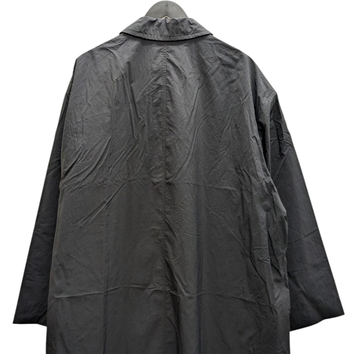 ATON トラベルナイロンコート ブラック サイズ2 TRAVEL NYLON | PACKABLE COAT – ATON | エイトン