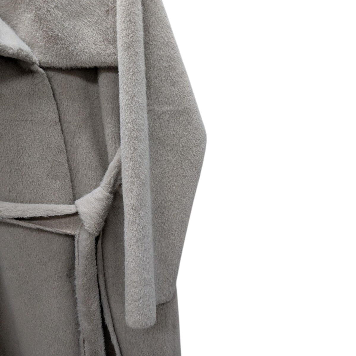 Grace Wrap Coatロングファーコート1243307086