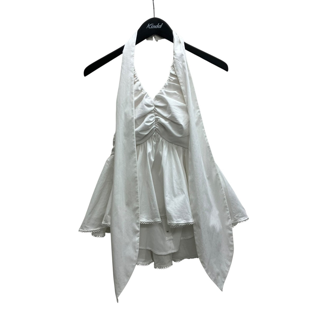 Estella．K Janessa Top タイ ノースリーブブラウス 古着・中古-1枚目のアイテム画像