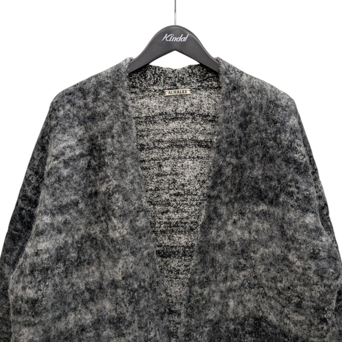 WOOL ALPACA FELT KNIT CARDIGANアルパカ混ニットカーディガンA20AC01AP