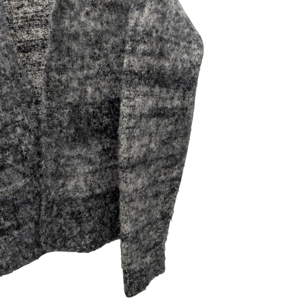 WOOL ALPACA FELT KNIT CARDIGANアルパカ混ニットカーディガンA20AC01AP