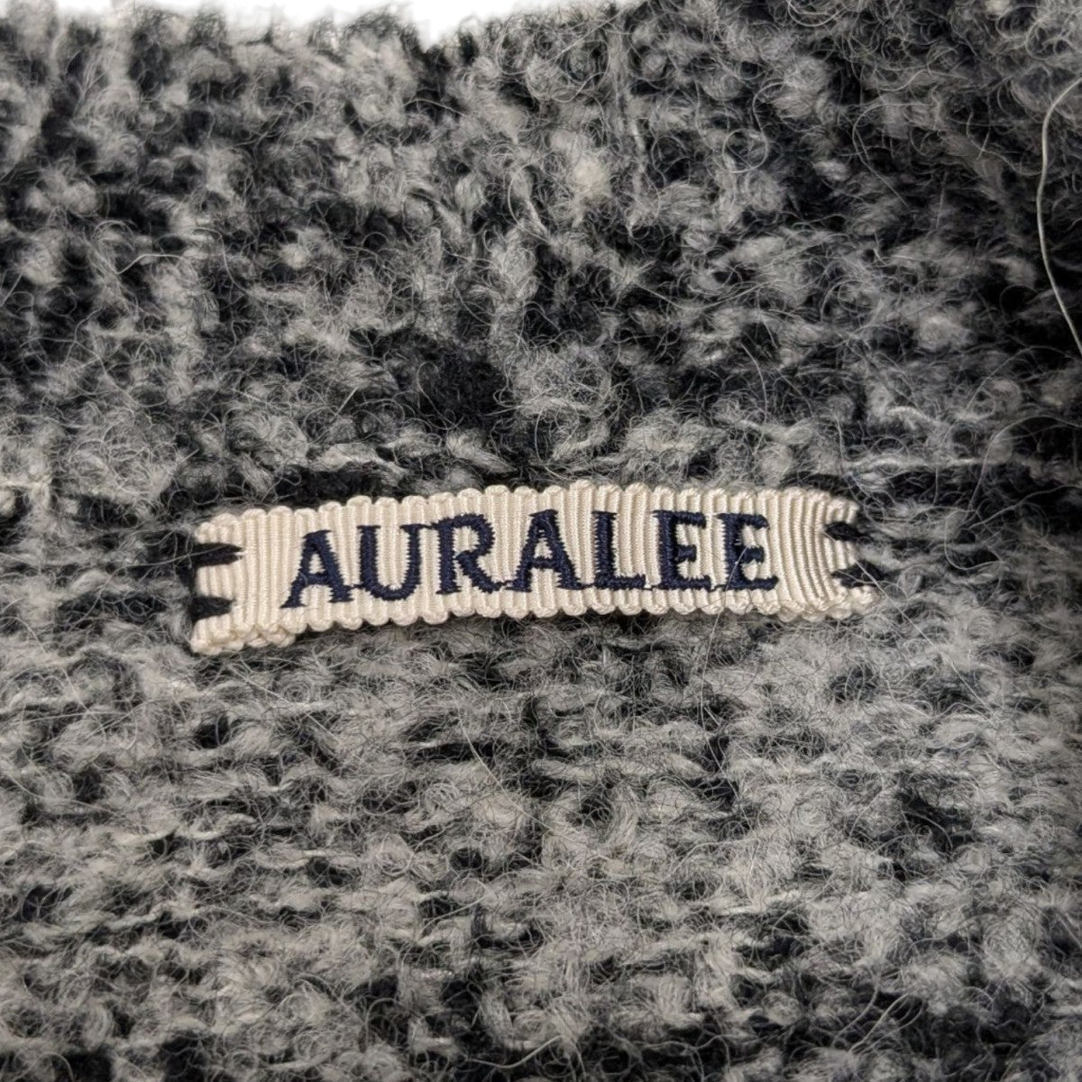 WOOL ALPACA FELT KNIT CARDIGANアルパカ混ニットカーディガンA20AC01AP