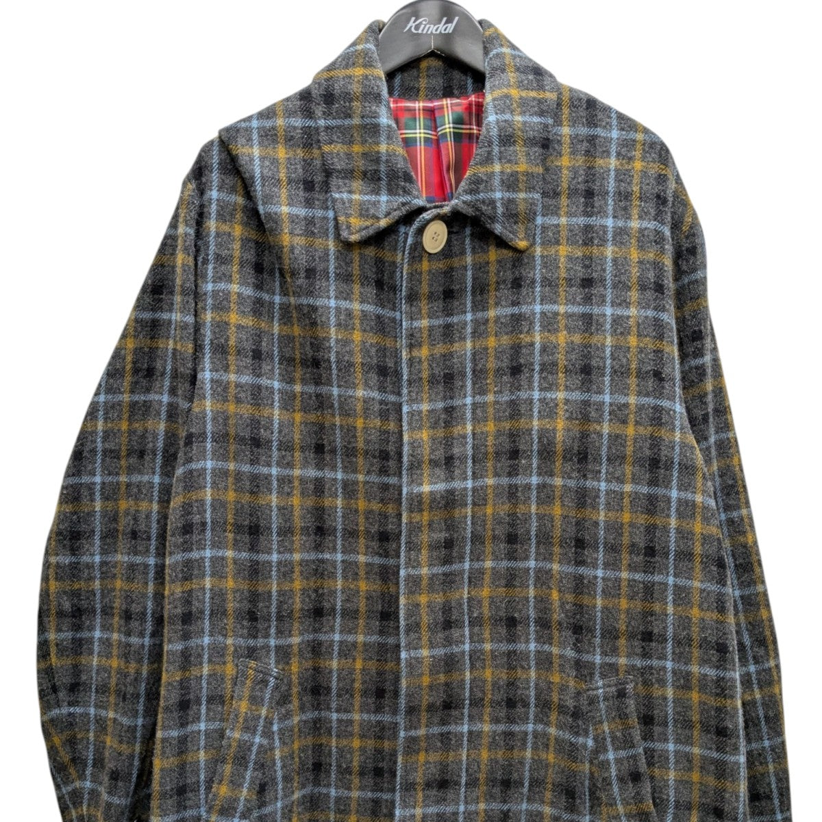 UNDERCOVER 18SS チェック柄コート UNDERCOVER 18SS チェック柄コート アンダーカバー×フラグメント