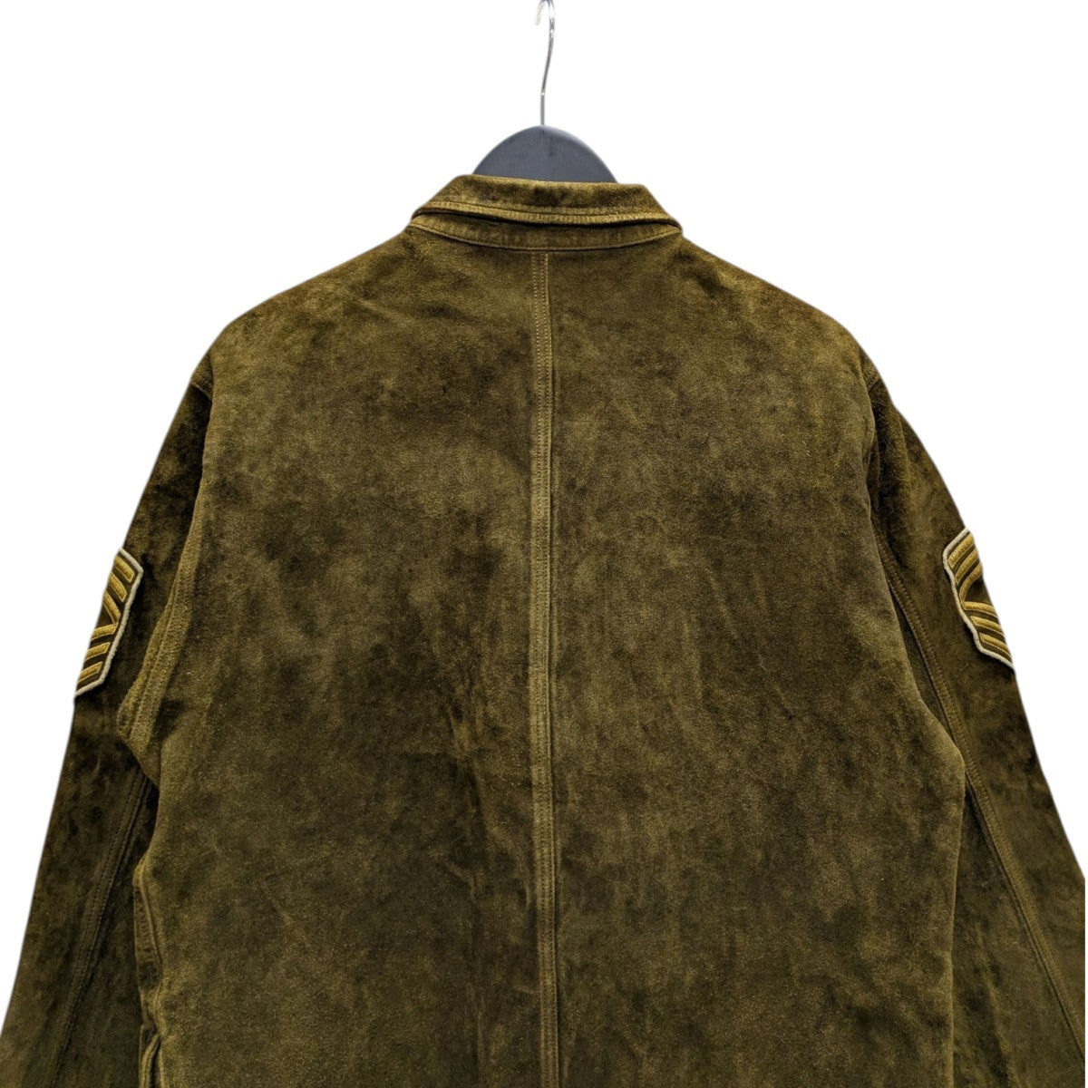MILITARY JK LEATHERスエードミリタリージャケットMB221-1005
