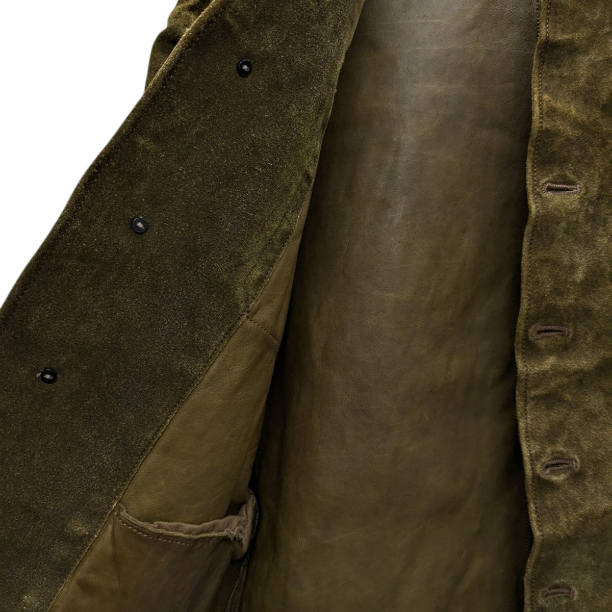 MILITARY JK LEATHERスエードミリタリージャケットMB221-1005