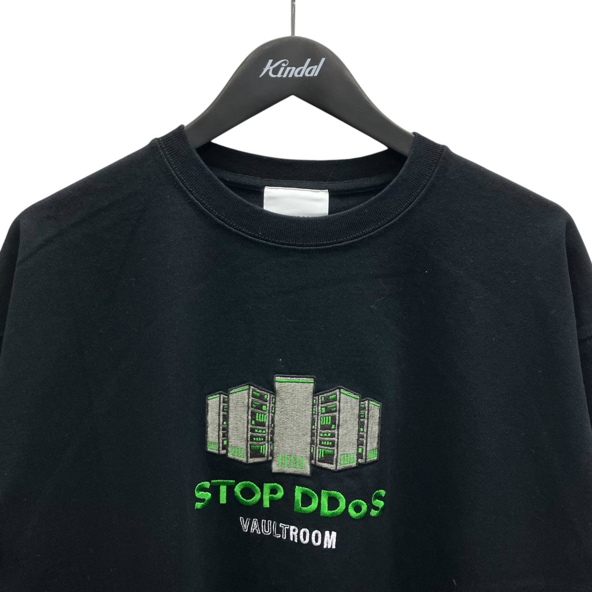vaultroom STOP DDoS TEE半袖Tシャツ 古着・中古-2枚目のアイテム画像