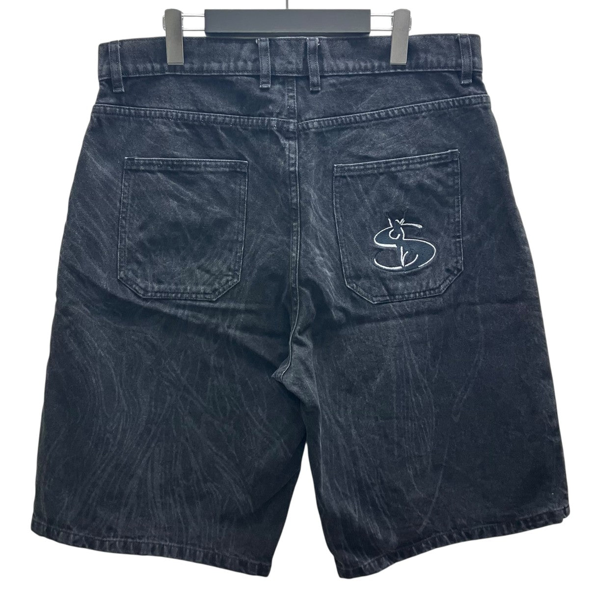 YARDSALE(ヤードセール) Ripper Shortショートデニムパンツ ブラック