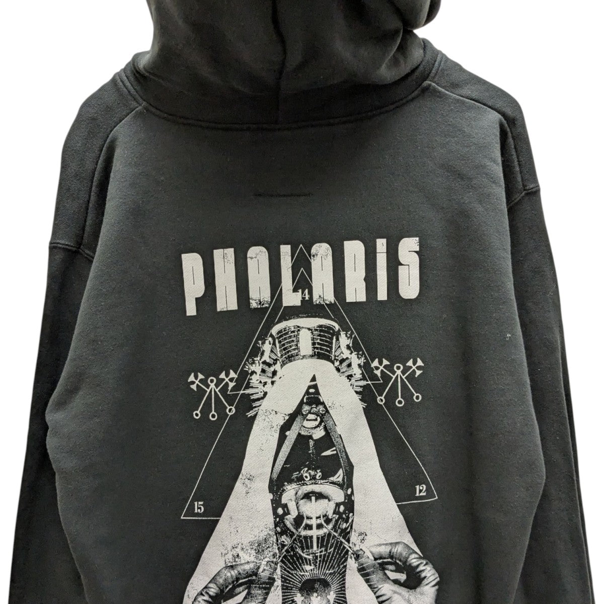 deadly claris(deadly claris) ジップパーカー ブラック サイズ