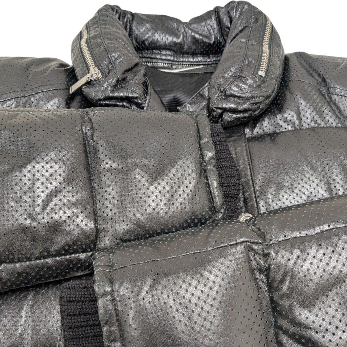 Saint Laurent Paris(サンローランパリ) レザーダウンジャケット484302