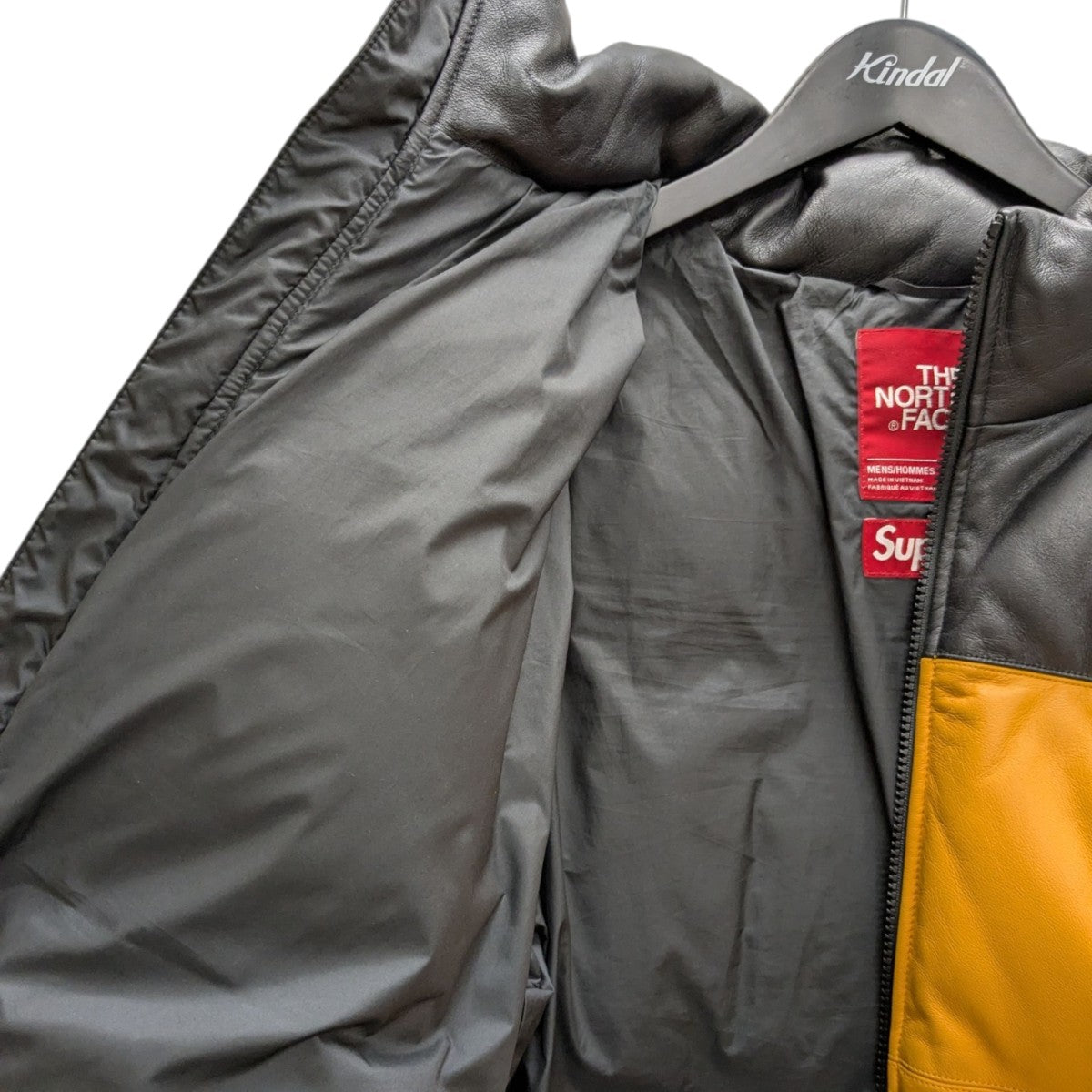 THE NORTH FACE × Supreme レザーダウンジャケット M Supreme - supreme north face ヌプシ レザーダウンの通販 by