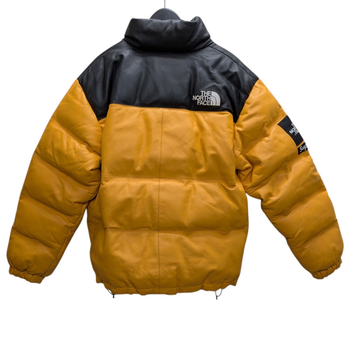 Supreme×THE NORTH FACE Leather Nuptse Jacket レザーダウン