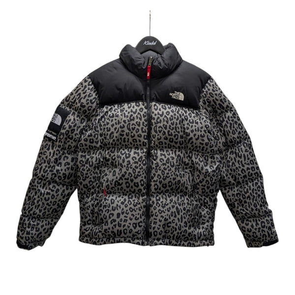 Supreme×THE NORTH FACE 11AWNuptse Down Jacket Leopardレオパード