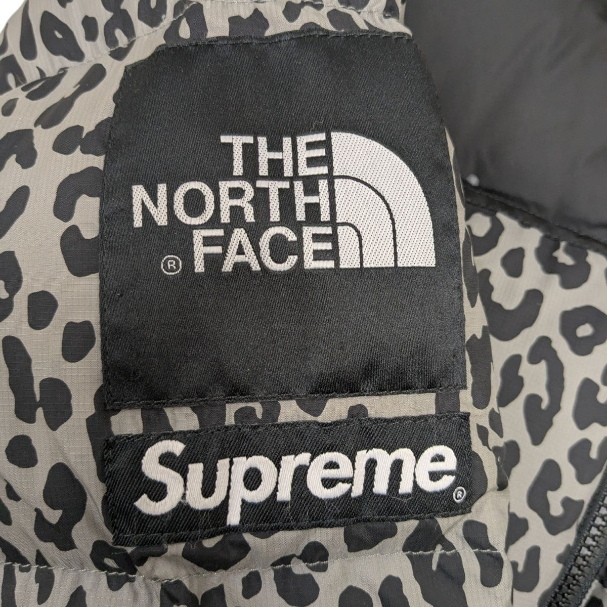 Supreme×THE NORTH FACE 11AWNuptse Down Jacket Leopard