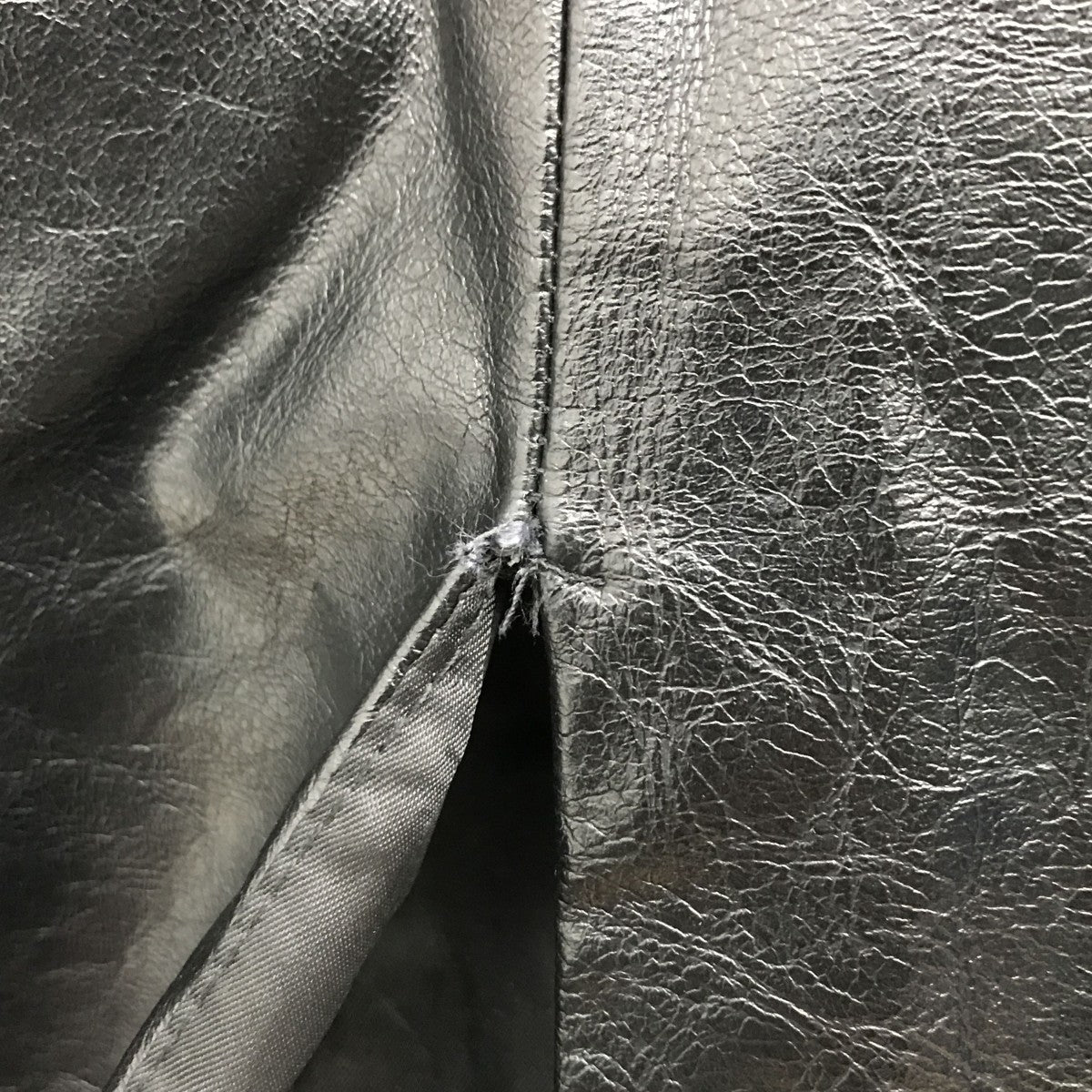 Incu Foretell Vegan Leather SkirtヴィーガンレザースカートIWKS0058 古着・中古-8枚目のアイテム画像