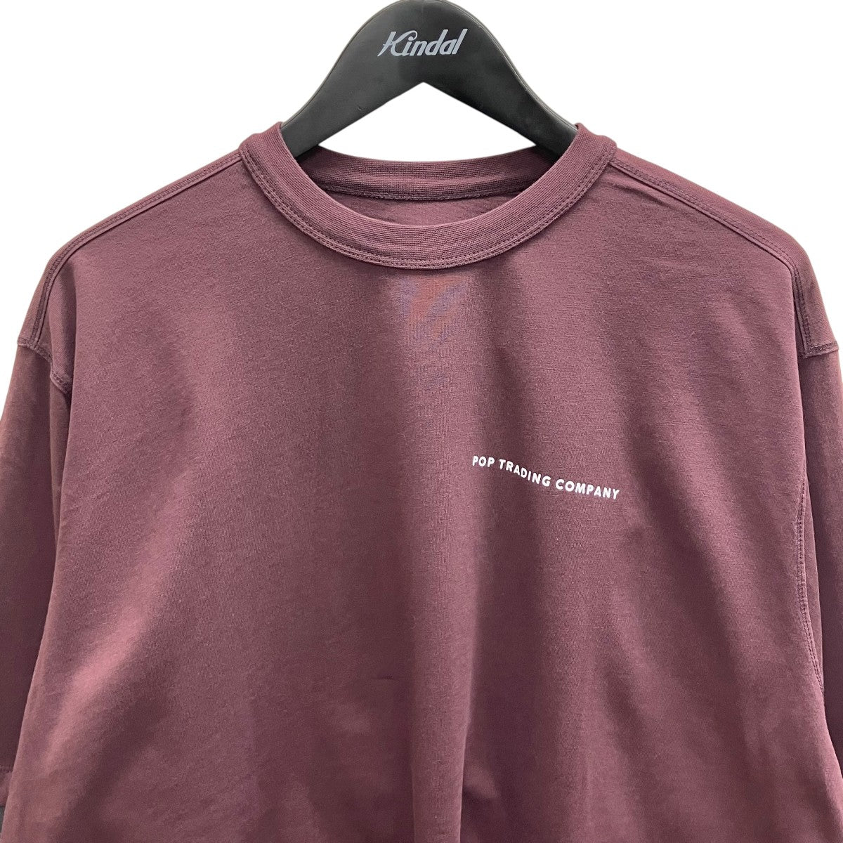 POP TRADING COMPANY 25AW Logo Sleeve T-shirt ロングスリーブTシャツ 古着・中古-2枚目のアイテム画像