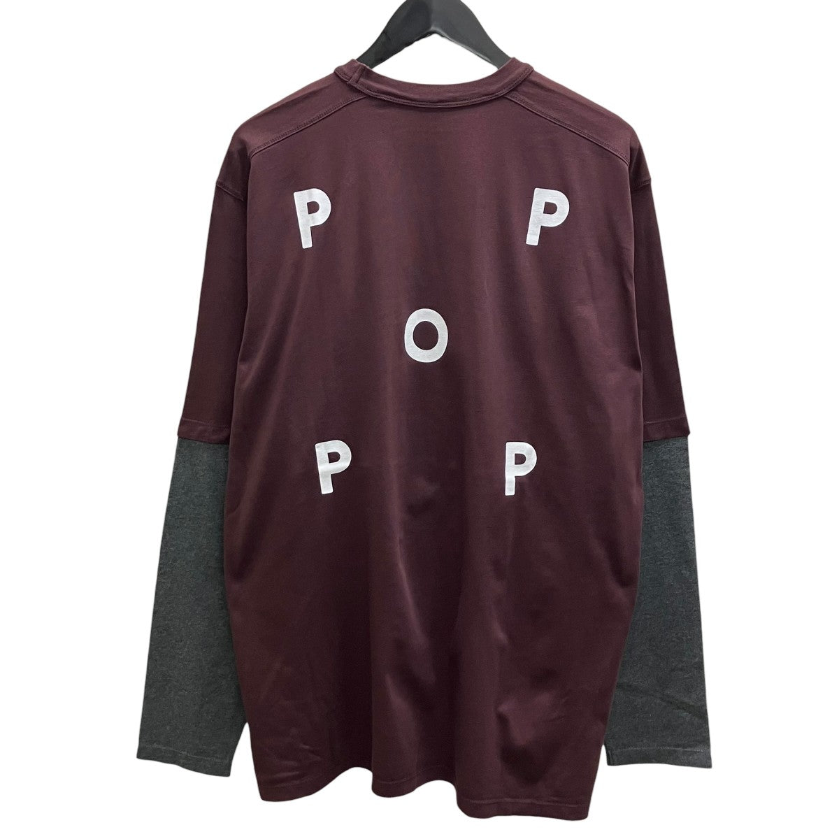 POP TRADING COMPANY 25AW Logo Sleeve T-shirt ロングスリーブTシャツ 古着・中古-3枚目のアイテム画像