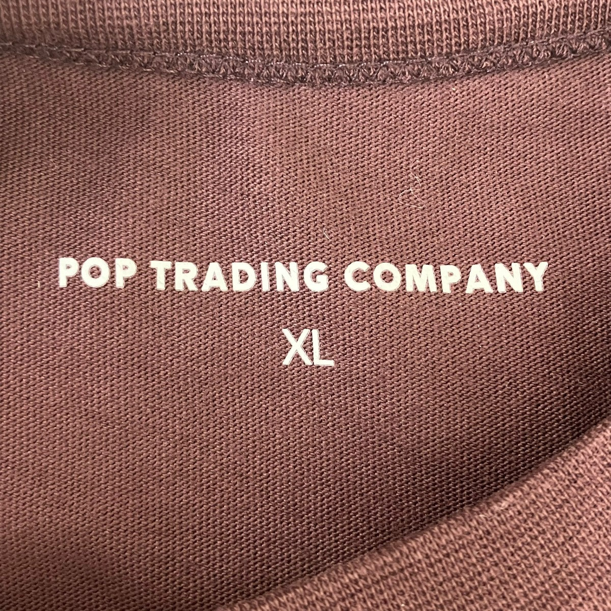 POP TRADING COMPANY 25AW Logo Sleeve T-shirt ロングスリーブTシャツ 古着・中古-6枚目のアイテム画像