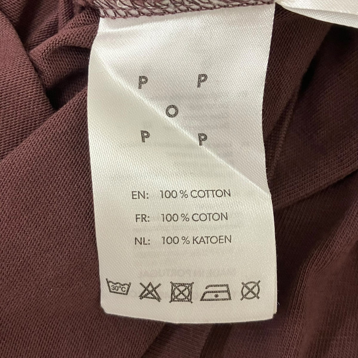 POP TRADING COMPANY 25AW Logo Sleeve T-shirt ロングスリーブTシャツ 古着・中古-7枚目のアイテム画像