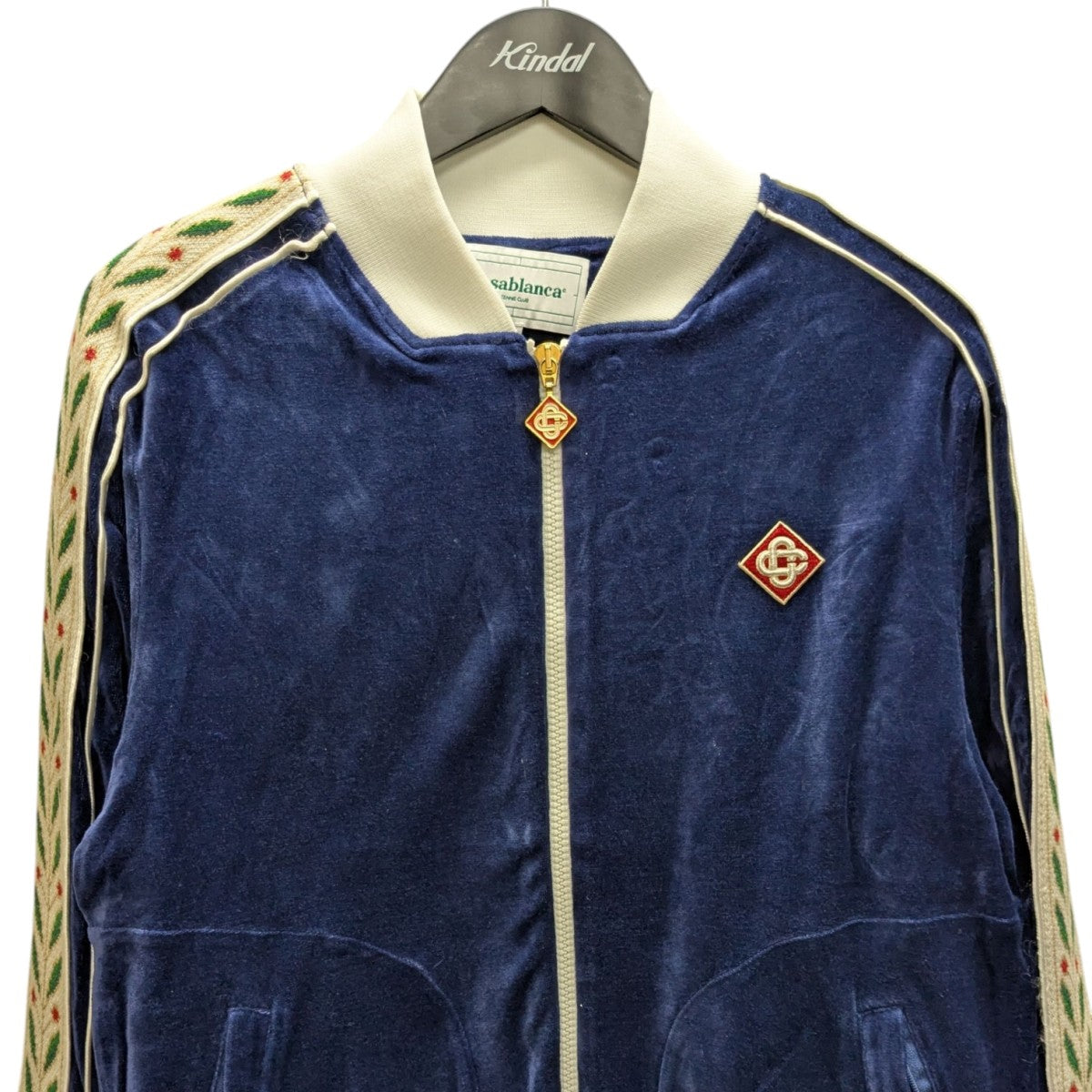 CASABLANCA(カサブランカ) 【Laurel Velour Track Jacket】 トラック