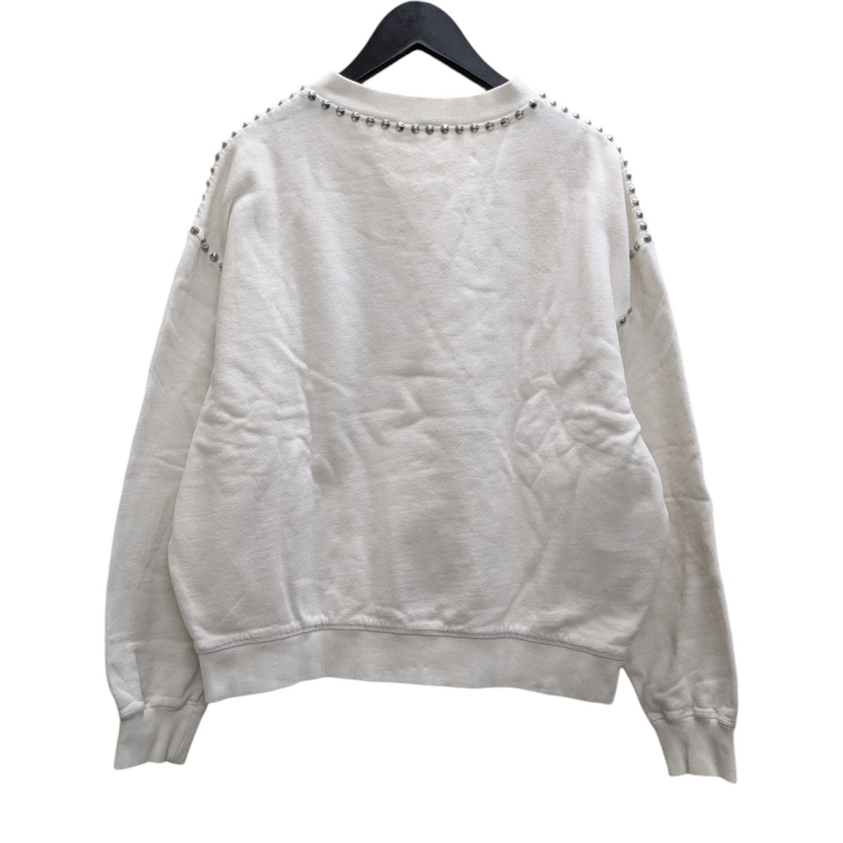 MIU MIU(ミュウミュウ) スタッズ付きスウェット MJL800 1ZVE