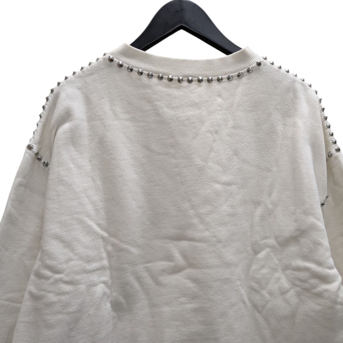 MIU MIU(ミュウミュウ) スタッズ付きスウェット MJL800 1ZVE