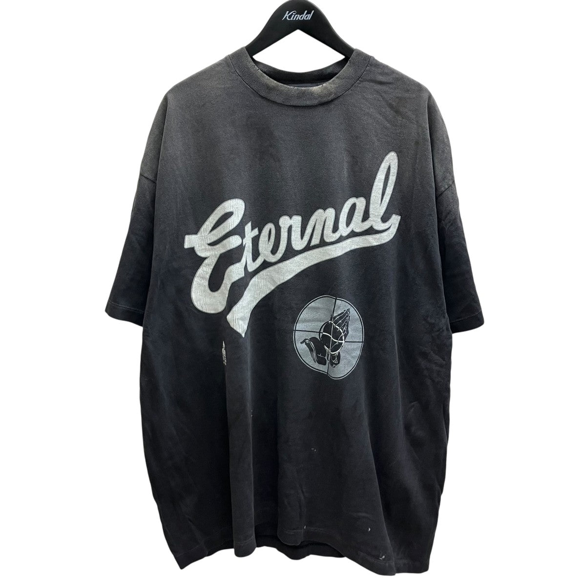SAINT MICHAEL×FEAR OF GOD ヴィンテージ加工半袖Tシャツ 古着・中古-1枚目のアイテム画像