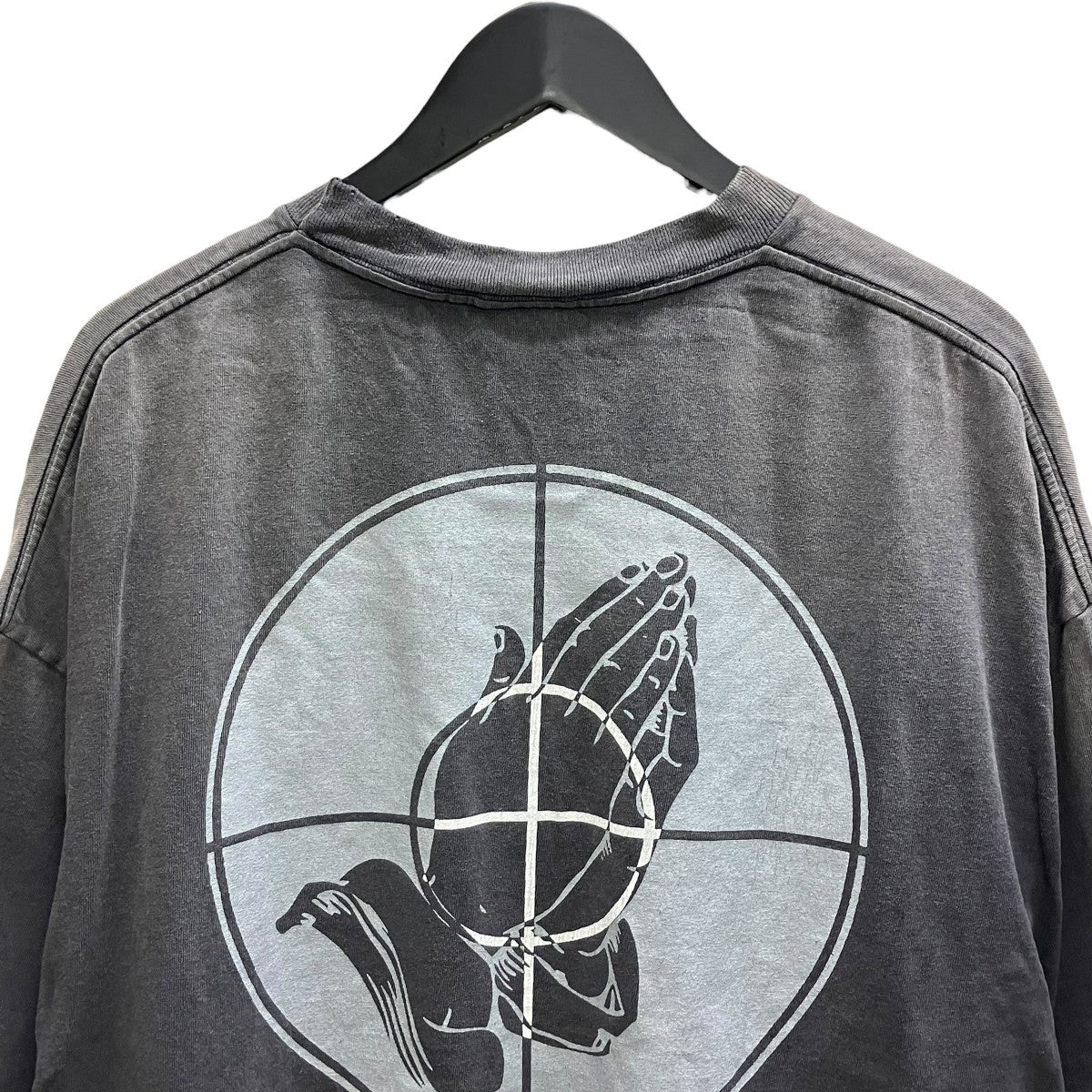 SAINT MICHAEL×FEAR OF GOD ヴィンテージ加工半袖Tシャツ 古着・中古-4枚目のアイテム画像
