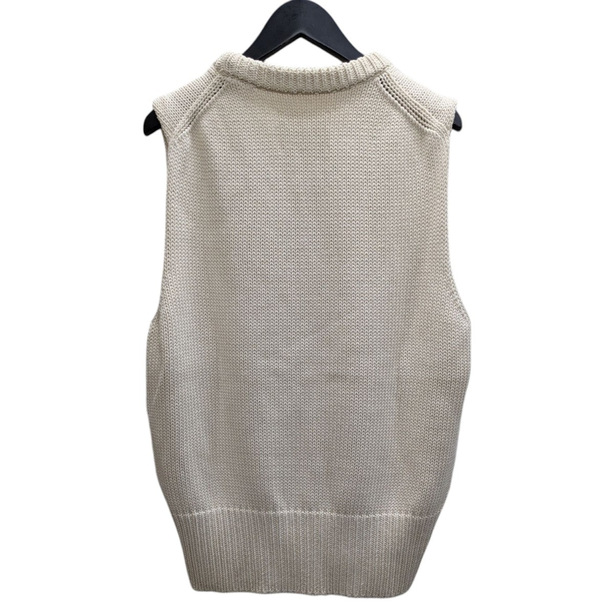 JIL SANDER(ジルサンダー) ニットベスト J22FB0106 アイボリー