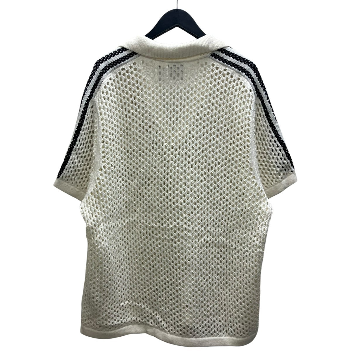 adidas×CLOT クロシェポロシャツ 古着・中古-3枚目のアイテム画像