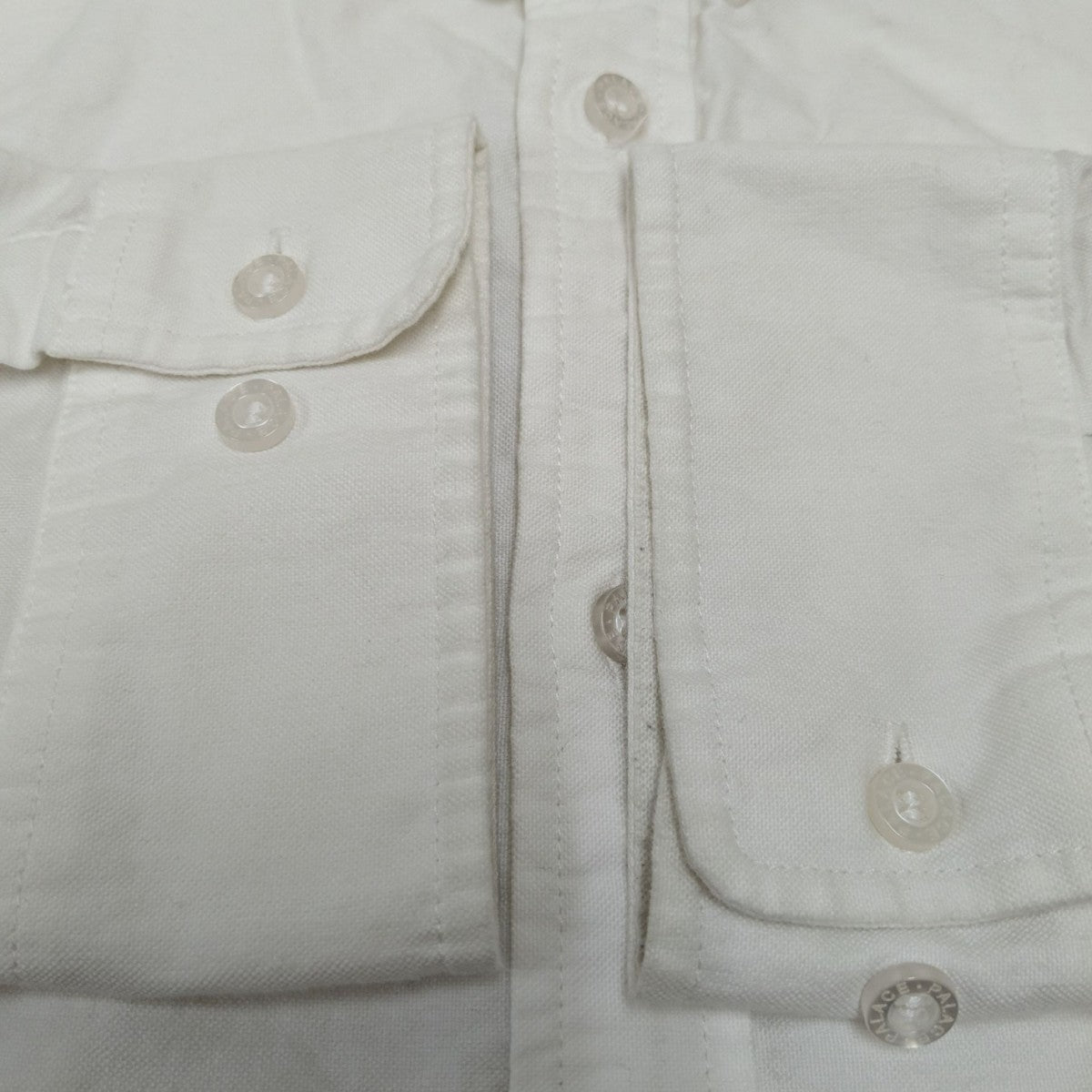 PALACE(パレス) 25AW CLASSIC OXFORD SHIRT長袖シャツ ホワイト サイズ