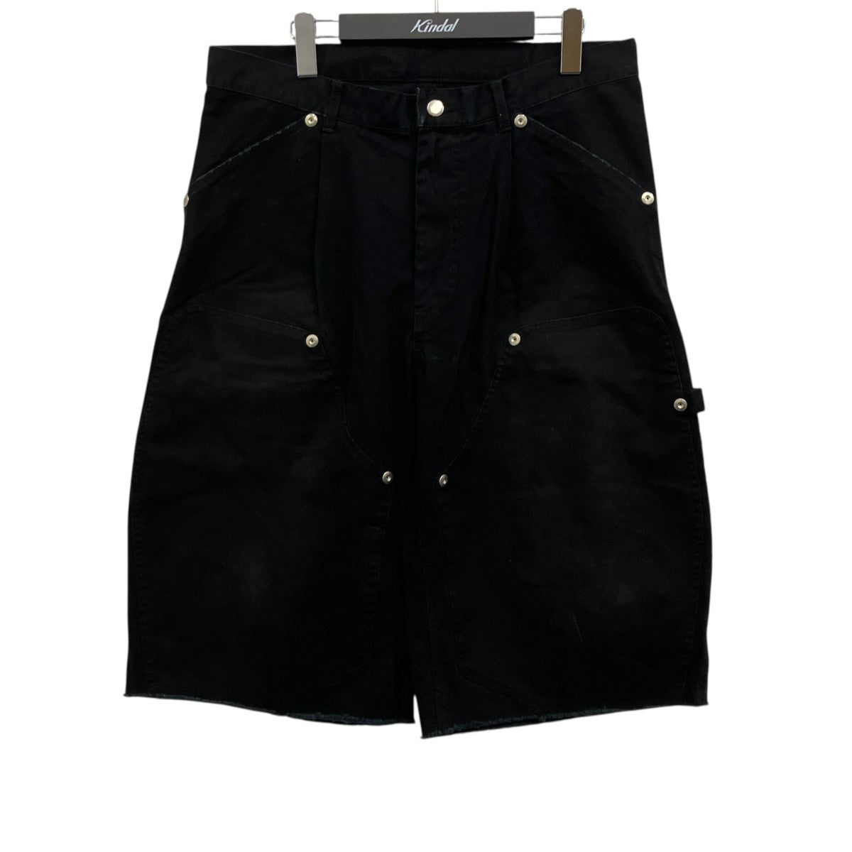 DUCK DOUBLE KNEE CURVED LEG SHORTSハーフパンツ