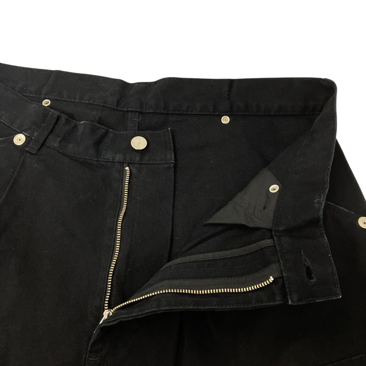 DUCK DOUBLE KNEE CURVED LEG SHORTSハーフパンツ