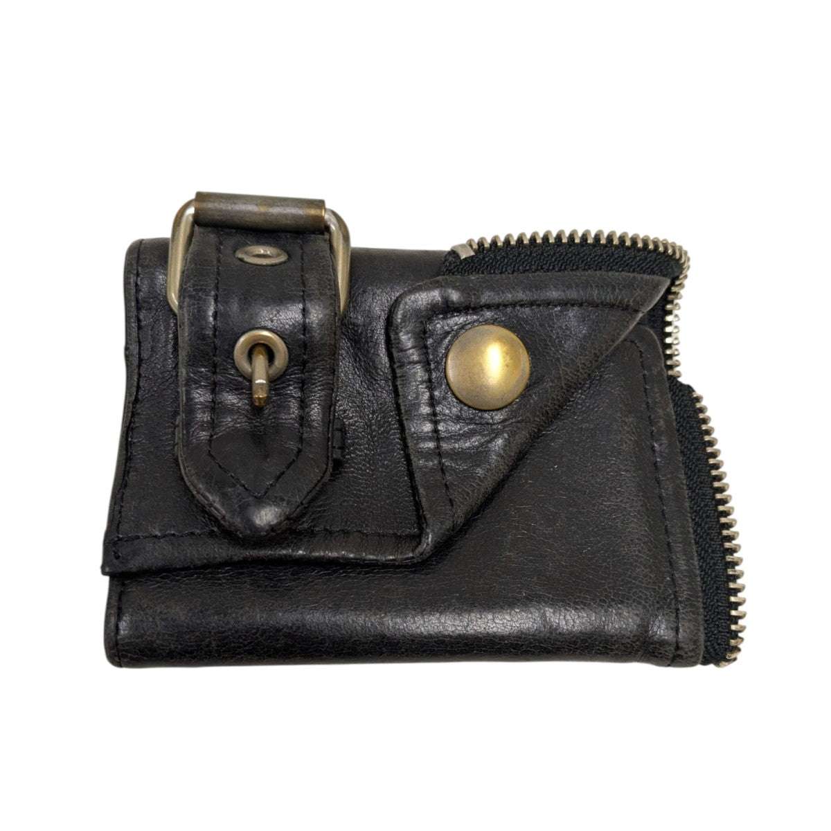 beautiful people ライダース　プチ　ウォレット　ブラック 財布 ビューティフルピープル beautiful people ビューティフル
