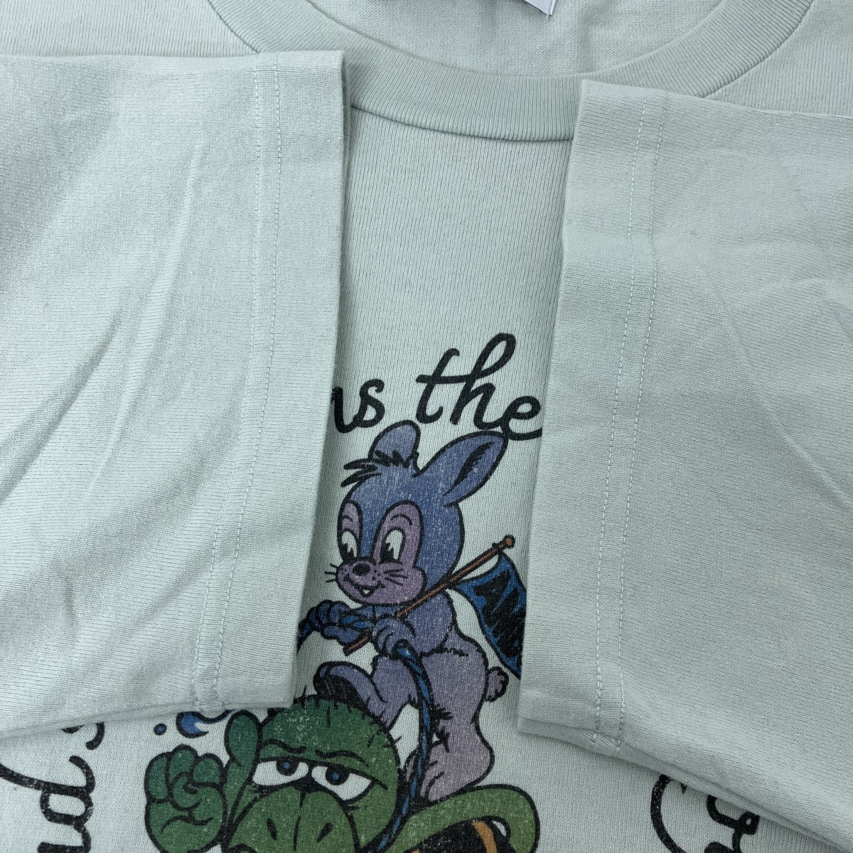 SLOW＆STEADY T-SHIRT プリントTシャツ